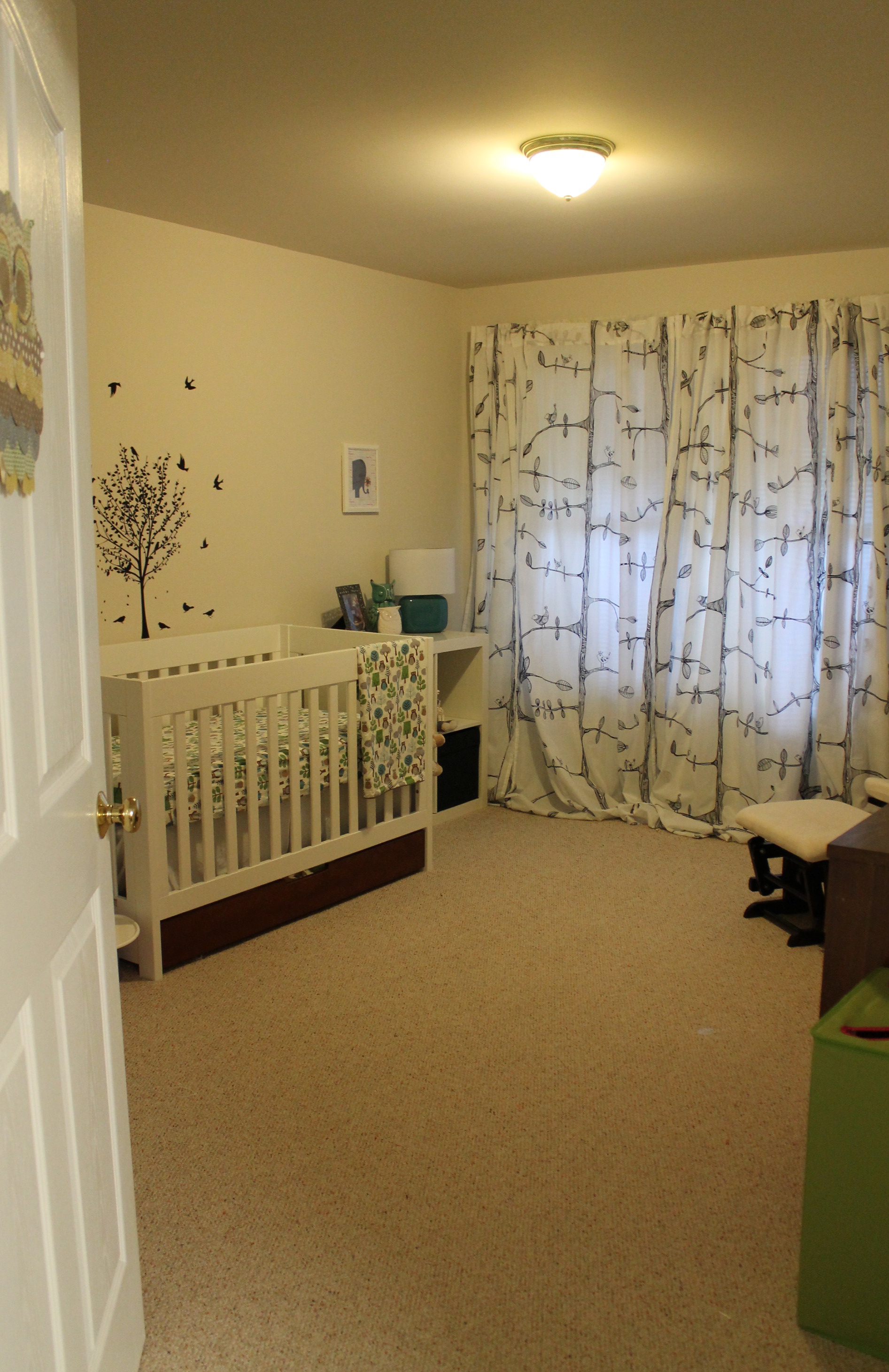 ikea nursery curtains