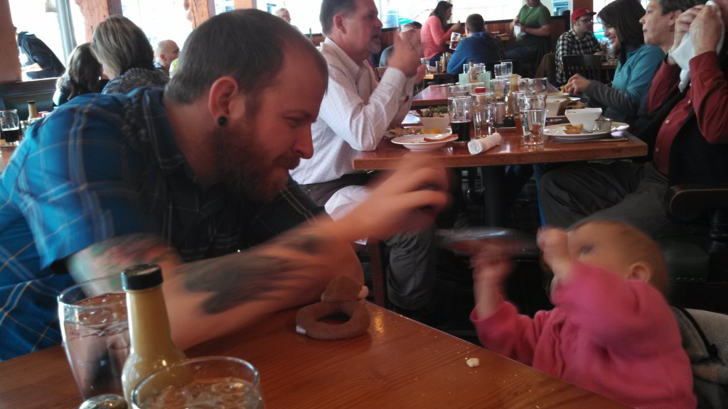Fun at lunch!