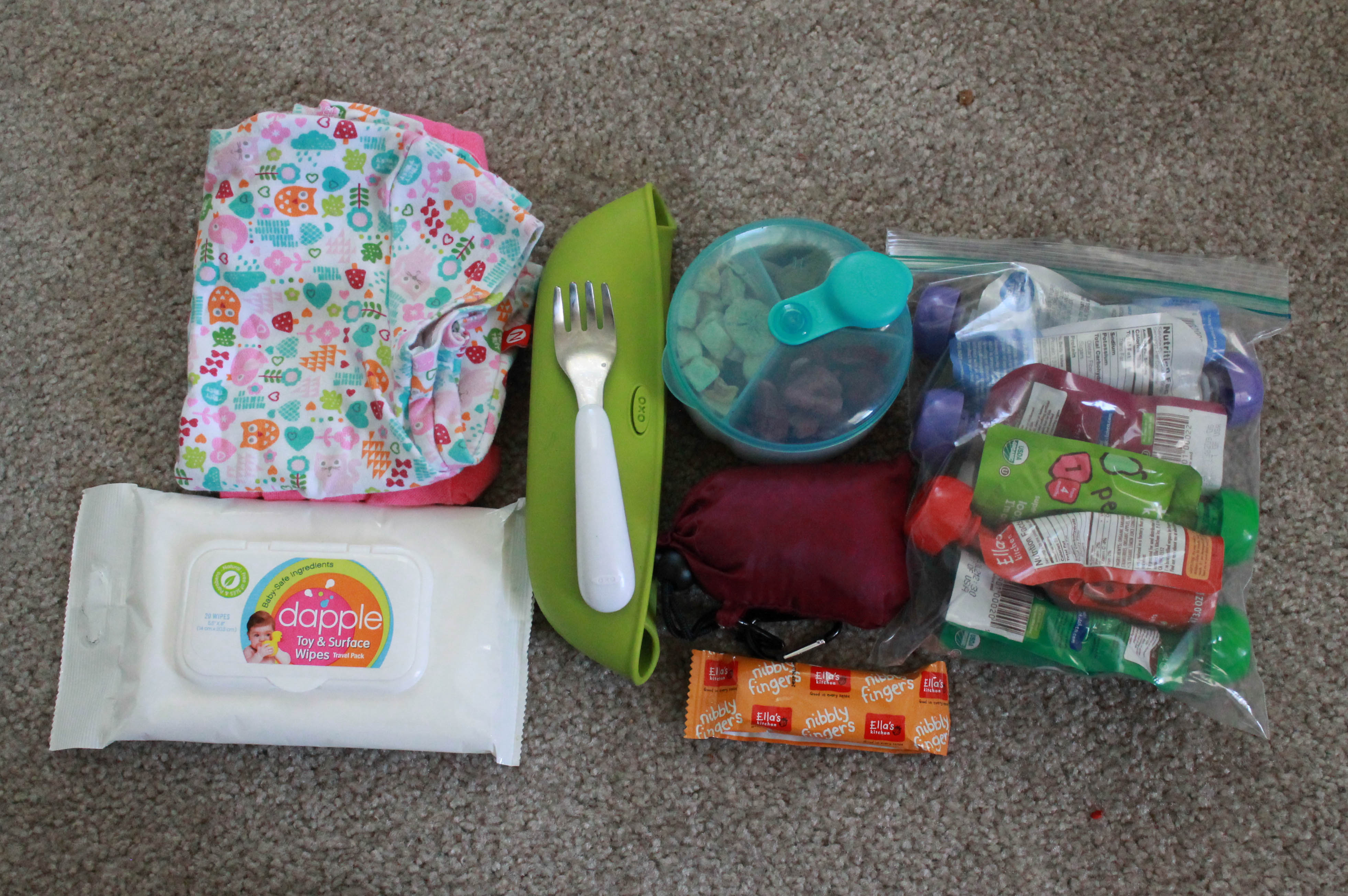 What S In My Diaper Bag Travel Edition Toddler Travel Oxo Tot Diaper Bag 1 Of