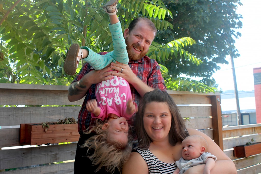 orbit upside down family photo basecamp