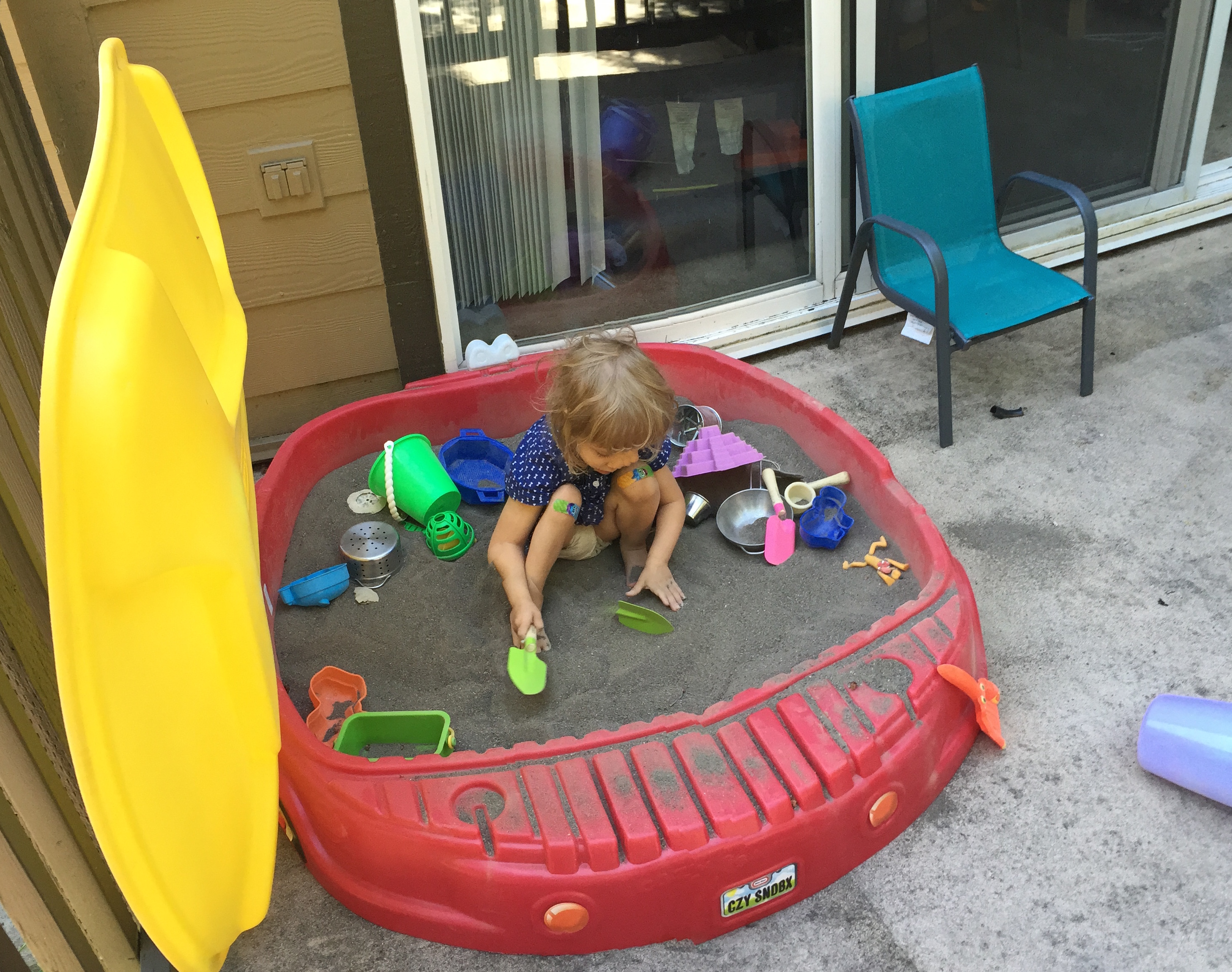 Sandbox With Cover For Kids Children Sandlock Sandbox 5x5 6 Half