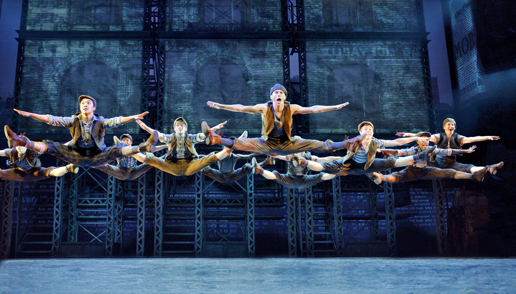 Newsies, a Disney Theatrical Production under the direction of Thomas Schumacher presents Newsies, music by Alan Menken, lyrics by Jack Feldman, book by Harvey Fierstein, starring Dan Deluca (Jack Kelly), Steve Blanchard (Joseph Pulitzer), Stephanie Styles (Katherine Plumber), Angela Grovey (Medda), Jacob Kemp (Davey), Zachary Sayle (Crutchie), Anthony Rosenthal or Vincent Crocilla (Les) and Matthew J. Schechter (Les) under the direction of Jeff Calhoun, choreographed by Christopher Gattelli, North American Tour premiere Thursday October 30 Philadelphia