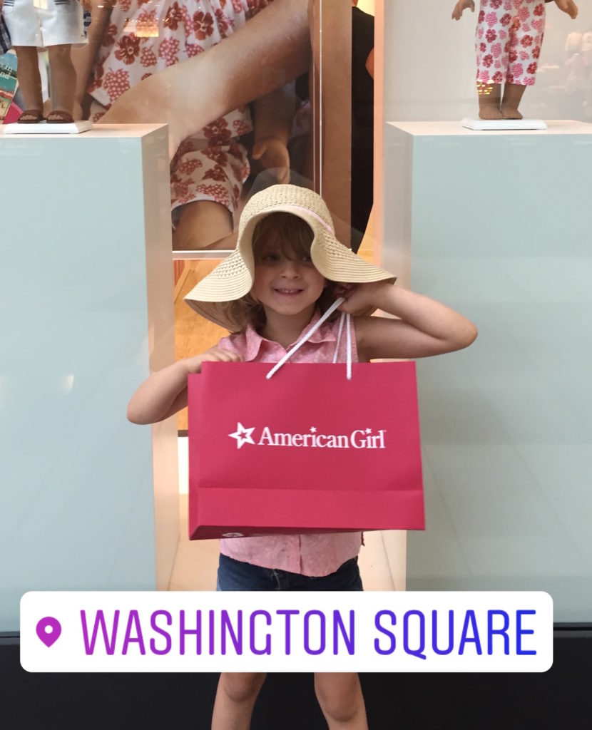 american girl washington square